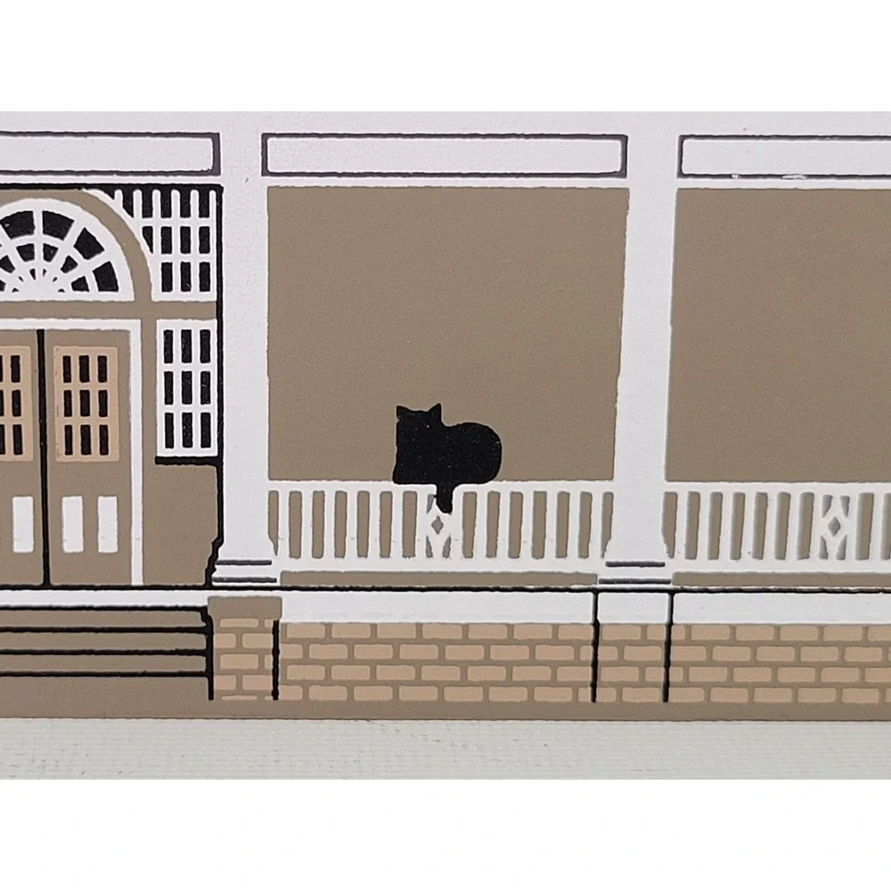 Cat's‎ Meow Buhl Farm Casino House Pennsylvania Collectible 1992 Signed